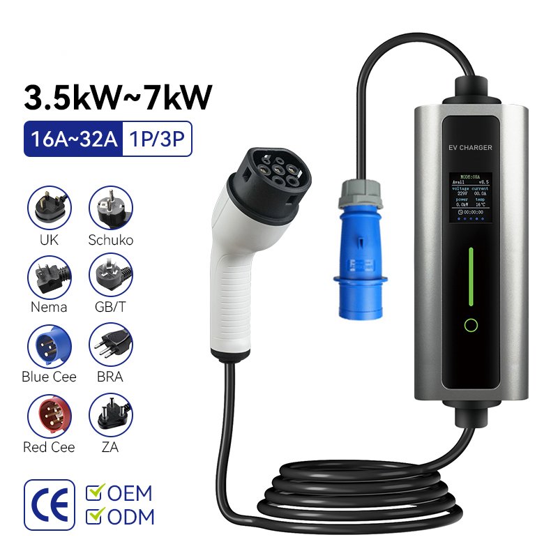 P02 Portable EV Charger | 3.5kW–7kW - Image 6